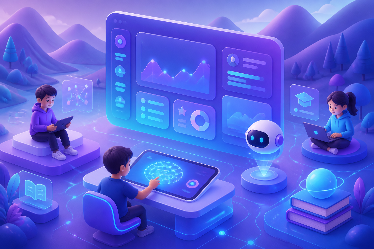 Built a unified AI learning platform serving 15,000+ students across web and mobile